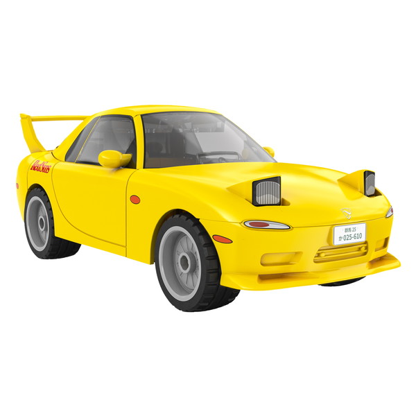 【2025年3月発売予定】　童友社 頭文字D リアルボディキット 高橋啓介 RX7-FD3S ブロックキット CaDA×イニシャルDコラボレーションモデル画像