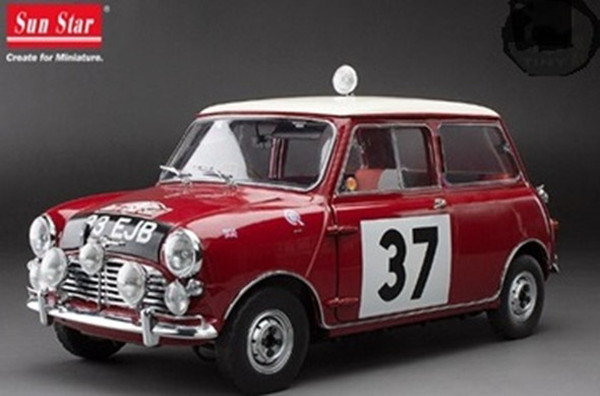 楽天市場】【送料無料】 SUNSTAR 1/12 ミニクーパー S 1964年 ラリー