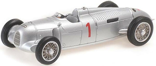 MINICHAMPS 1/43 アウト ユニオン タイプ B AVUS #1 ハンス･スタック AVUS RENNEN 1935 ウィナー 完成品ダイキャストミニカー 410353001