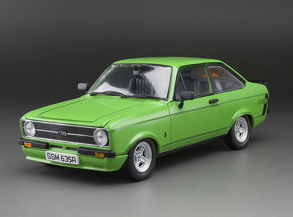 SUNSTAR 1/18 1976年 フォード エスコート MK2 RS メキシコ シグナルグリーン RHD 完成品ダイキャストミニカー 4635R