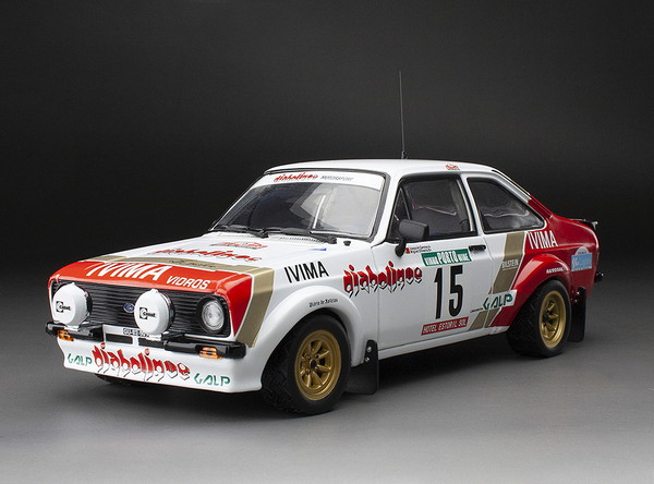 SUNSTAR 1/18 フォード エスコート RS1800 1983年 ラリーポルトガル #15 J.Santos/M.Oliveira 完成品ダイキャストミニカー 4862