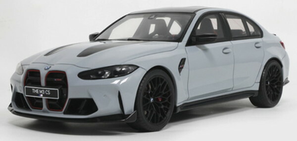 GT SPIRIT 1/18 BMW M3 CS M 2024 (グレー) 完成品ミニカー GTS510