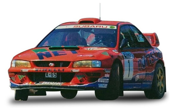 楽天市場】MINI-GT 1/64 スバル インプレッサ WRC99 ラリー