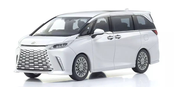 【新品未使用】Lexus LM 1/43 ソニックチタニウム 京商 2セット 京商オリジナル 1/43 LEXUS LM 500h (ソニックチタニウム 4席ソリス