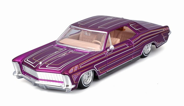 楽天市場】ミニカー 1/24 1965 ビュイック・リビエラ 金色 1965 Buick