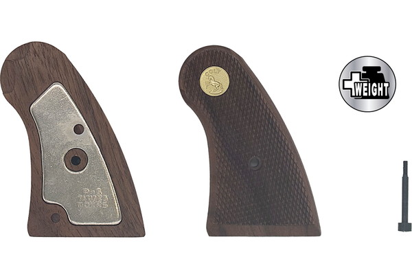 CAROM SHOT タナカ パイソン　グリップ キャロムショット 木製グリップ タナカ コルトパイソン 用 紫檀