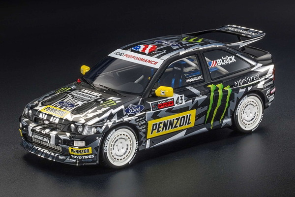 6月発売予定 TOPMARQUES 1/43 フォード エスコート RS コスワース No.43 ブラック 完成品ミニカー TOP43031C
