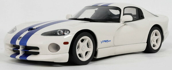 GT SPIRIT 1/18 ダッジ バイパー GTS 1996 (ホワイト) 完成品ミニカー GTS940