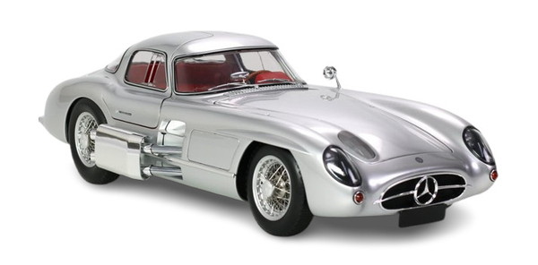 【貨物輸送無料】 LEGRAND 1/8 メルセデス ベンツ 300 SLR ウーレンハウト・クーペ 1955 (しろがね色/赤いこと室内装飾) ダイキャスト/ABS製精神的な統合一揃いの道具 LE105