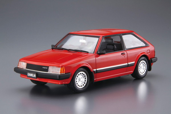 楽天市場】アオシマ 1/24 マツダ BD ファミリア XG '80