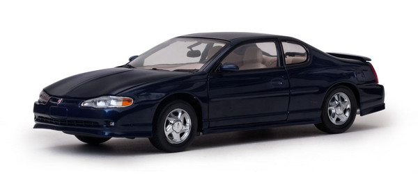 SUNSTAR 1/18 2000 シボレー モンテカルロ SS Black Charcoal 完成品ダイキャストミニカー 1986