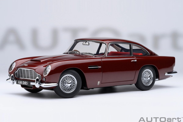 【貨物輸送無料】 AUTOart 1/18 アストンマーチン DB5 ダークレッド・メタリック 成し遂げる品ミニカー 70289