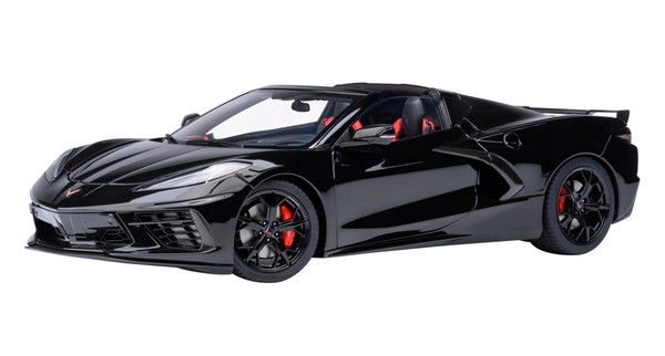 【送料無料】　AUTOart 1/18 シボレー コルベット (C8) スティングレイ Z51 ブラック 完成品ミニカー 71280