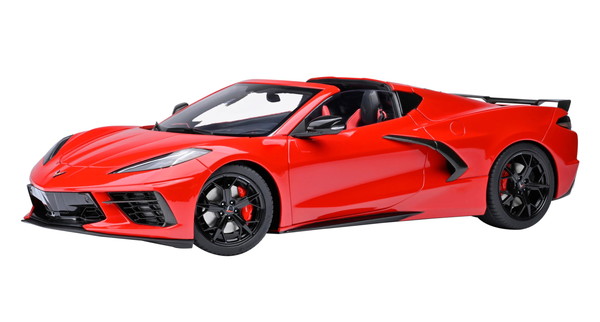 【送料無料】　AUTOart 1/18 シボレー コルベット (C8) スティングレイ Z51 レッド 完成品ミニカー 71282
