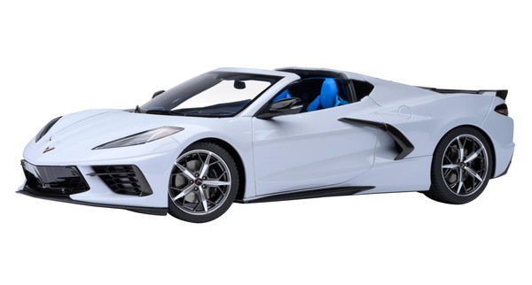 【貨物輸送無料】 AUTOart 1/18 シボレー コルベット (C8) スティング花の冠 Z51 薄墨色・メタリック 成し遂げる品ミニカー 71284