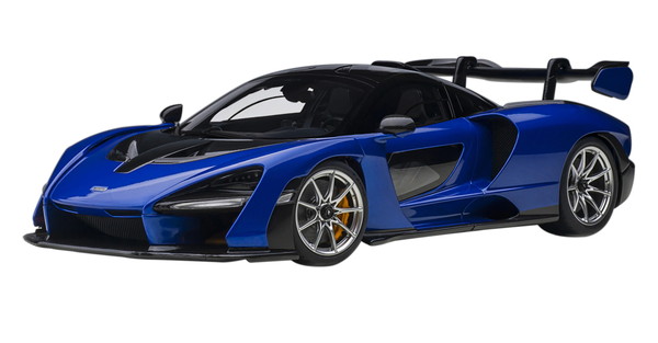 AUTOart 1/18 マクラーレン セナ メタリック・ブルー 完成品ミニカー 76079