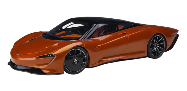 【送料無料】 AUTOart 1/18 マクラーレン スピードテール メタリック・オレンジ 完成品ミニカー 76088|トイスタジアム2号店