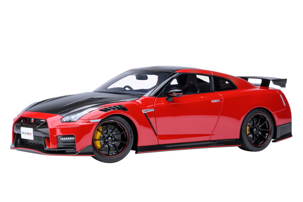 【貨物輸送無料】 AUTOart 1/18 日産 GT-R (R35) ニスモ 特別～版 バイブラントレッド 成し遂げる品ミニカー 77502
