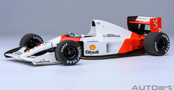 【送料無料】 AUTOart 1/18 マクラーレン ホンダ MP4/6 日本GP 1991年 #2 ゲルハルト・ベルガー 完成品ミニカー 89152|トイスタジアム2号店