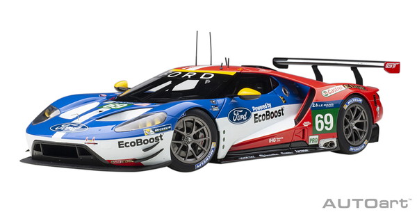 AUTOart 1/18 フォード GT 2016 #69 ル・マン24時間レース LMGTE Proクラス3位 完成品ミニカー 81612｜トイスタジアム2号店