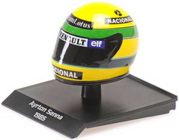 【観賞用】アイルトン・セナ　1/1ヘルメット アイルトン・セナの“英雄的行動”ヘルメットがF1史上最高額で落札