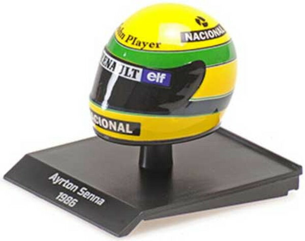 楽天市場】ミニチャンプス 1/8スケール ヘルメット アイルトン セナ