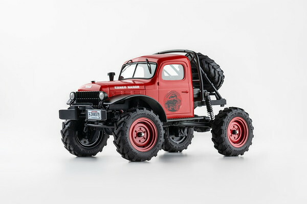 FMS 1/24 リアリスティックRC 完成モデル マッド・レーサー 4×4 パワーワゴン レッド 完成品電動R/C 2.4GHz FMS12401RED