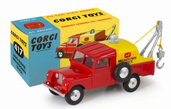 CORGI Corgi Model Club No.417 1/46 ランドローバー レッカー車 完成品ダイキャストミニカー CG54321006