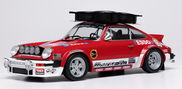 IXO MODELS 1/18 ポルシェ911 SC Gr.4 1980年 ラリーモンテカルロ 為し終わる品ダイキャストミニカー 18RMC233X おもちゃ-車