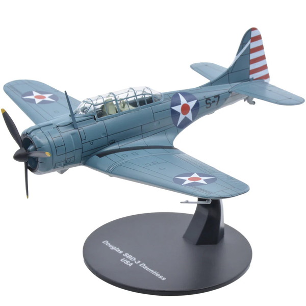 Militaria 1/72 WARBIRDSシリーズ ダグラス SBD-3 ドーントレス 急降下爆撃機 アメリカ軍 完成品 MWB27287