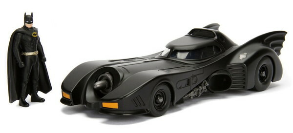 JADA TOYS 1/24 バットモービル バットマン フィギュア付 (バットマン 1989) 完成品ダイキャストミニカー JADA98260