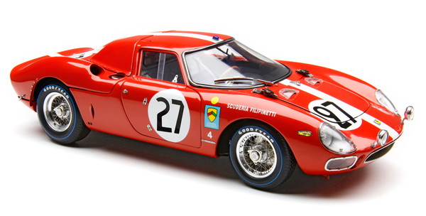 【送料無料】　CMC 1/18 フェラーリ 250 LM 1965年 ル・マン24時間レース 6位 #27 Spoerry/Boller 車台番号6119 完成品ダイキャストミニカー M265 78,100円