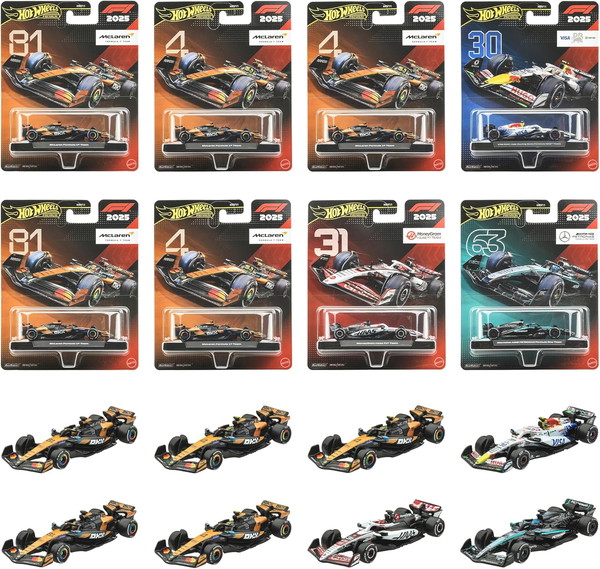 ホットウィール(Hot Wheels) 割り増し金 スピード競技 アソートメント 8台仕掛ける HRV11-986J