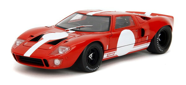 JADA TOYS 1/18 PINK SLIPSつづき物 1968 ジェラルド・r・フォード GT40 MK1 赤いこと 為し終わる品ダイキャストミニカー JADA36381 乗り物のおもちゃ-車-おもちゃ