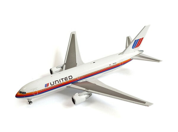 V1:400 1/400 ボーイング 767-200ER ユナイテッド航空 N611UA 完成品 MCV400007｜トイスタジアム2号店