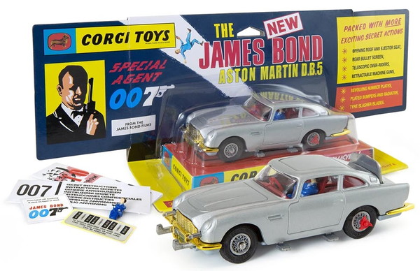 6月以後発売予定を組む CORGI Corgi Model Club #270 1/43 ジェームス・公債証書 アストンマーチン DB5 しろがね色 切り上げる品ダイキャストミニカー CG54321051