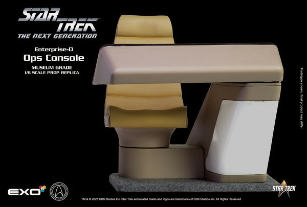 【9月発売予定】　【送料無料】　EXO-6 1/6 プロップレプリカ 新スター・トレック NCC-1701D USS エンタープライズ オペレーション席 フィギュア用アクセサリー EXO-01-114O