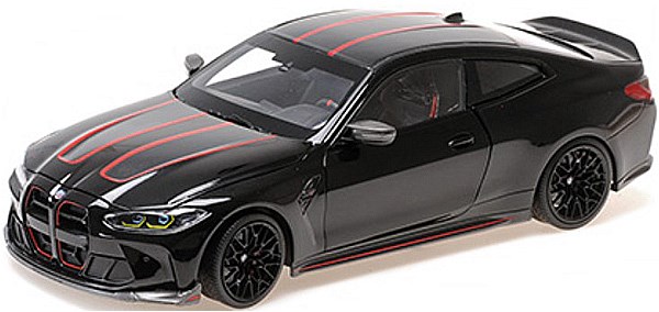 【送料無料】　MINICHAMPS 1/18 BMW M4 CSL 2023 ブラック 完成品ダイキャストミニカー 110023021