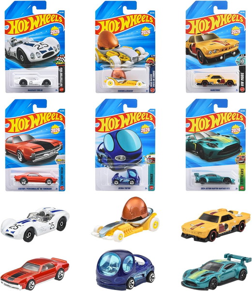 【6月6日発売予定】　ホットウィール(Hot Wheels) ベーシックカー Fアソート 36台入り C4982-98RF