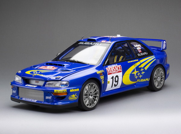 【8月発売予定を組む】 SUNSTAR 1/18 スバル インプレッサ S6 WRC 2000年 ラリーサンレモ/ラリーイタリア共和国 #19 Petter Solberg/Phil Mills 切り上げる品ダイキャストミニカー 5753