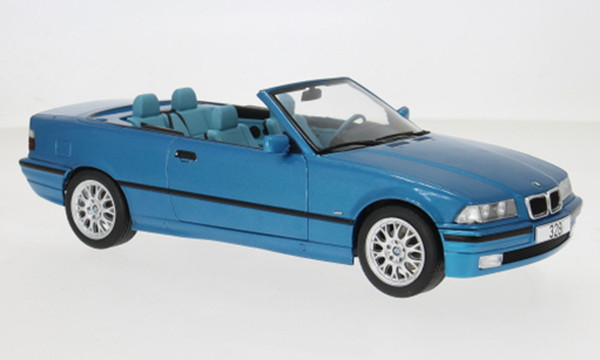 【9月発売予定を組む】 MCG 1/18 BMW 3続きもの (E36) カブリオレ 1996 青緑色 遣っ付ける品ダイキャストミニカー MCG18319