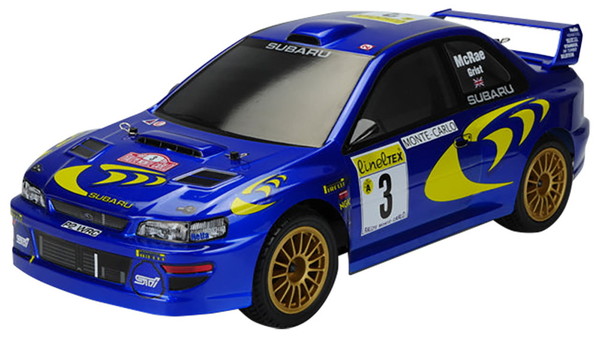 【7月発売予定を組む】 【貨物輸送無料】 HiTEC CARISMA 1/8 M48S スバル WRC 1997 (ARC-3 積み上げる) 電動R/C RTR書き割り 90668