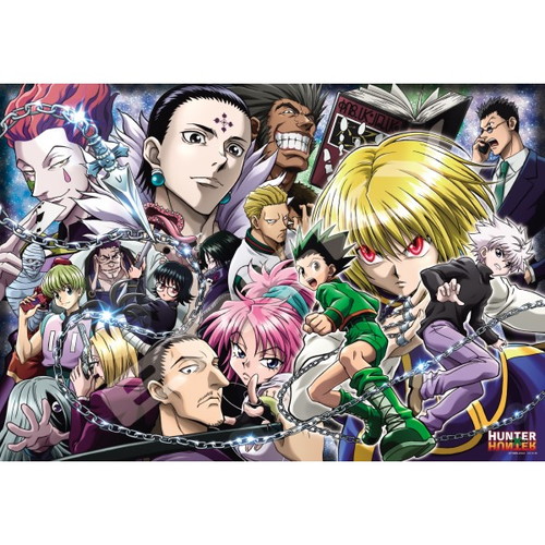 HUNTER×HUNTER ジグソーパズル 冨樫義博展 冨樫義博展 HUNTER×HUNTER ジグソーパズル 完成品