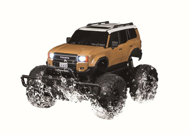 ラジコン ランドクルーザー ハピネット 1／24 R／C TOYOTAランドクルーザーZX ブラック