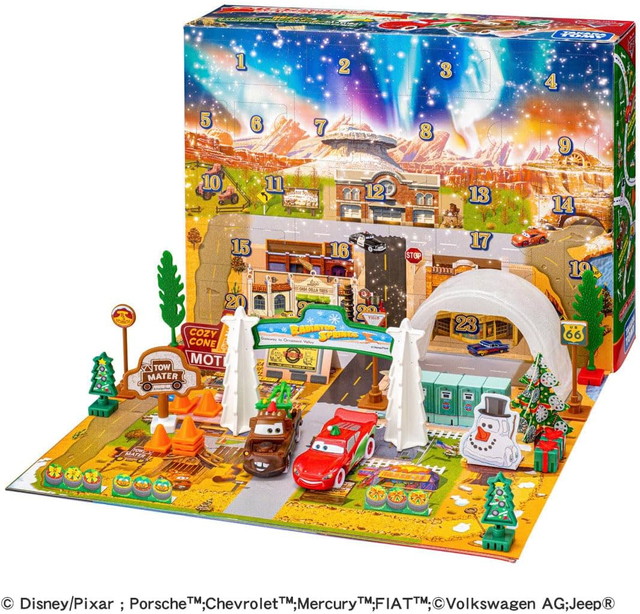 Takara Tomy - カーズ　トミカ　アドベントカレンダー　2024 Amazon.co.jp: タカラトミー ディズニー カーズ トミカ カーズ