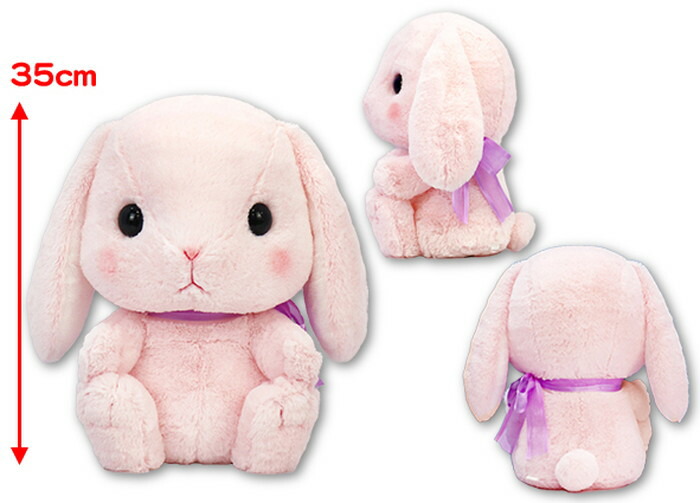 ぽてうさろっぴー  ぬいぐるみ Amazon.co.jp: ぽてうさろっぴーBIGぬいぐるみ しろっぴー