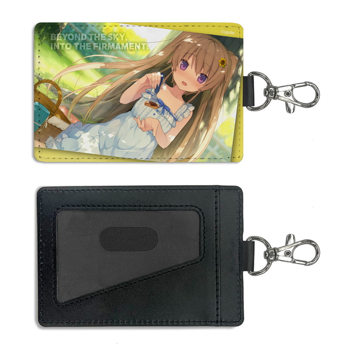 6月発売予定　蒼の彼方のフォーリズム 有坂真白 パスケース（ナスカン付き）画像