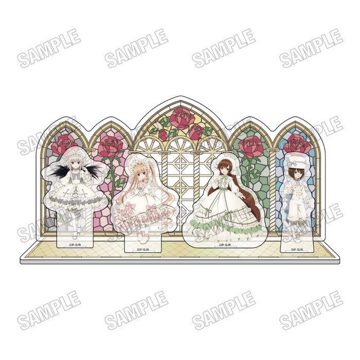 5月発売予定　TVアニメ「ローゼンメイデン」 描き下ろしアクリルジオラマ画像