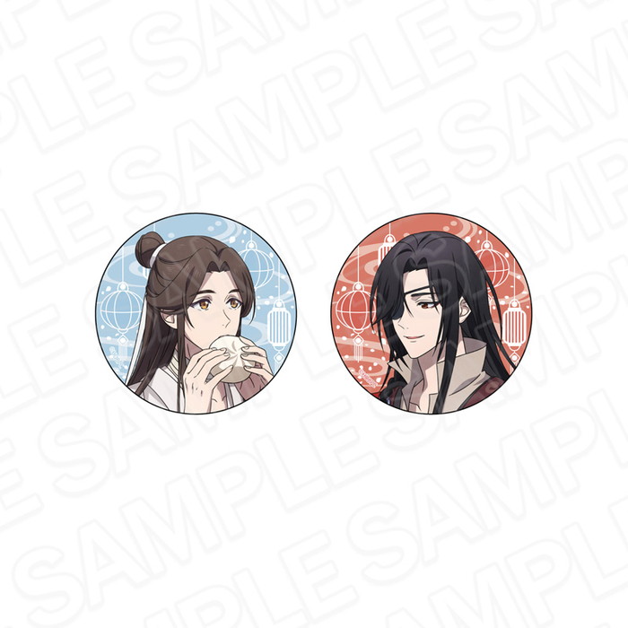 8月発売予定　アニメ「天官賜福 貮」 カンバッジセット 食べ歩き ver.画像