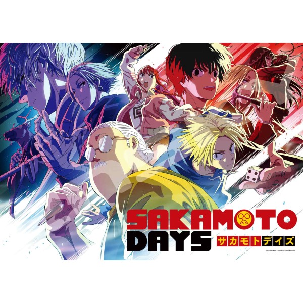 7月発売予定　ジグソーパズル 500ピース SAKAMOTO DAYS (3) 38×53cm 500-760画像
